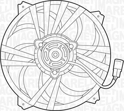 Magneti Marelli 069422378010 - Fen, radiator furqanavto.az