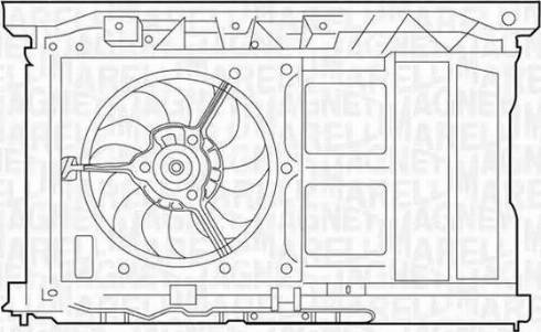 Magneti Marelli 069422290010 - Fen, radiator furqanavto.az