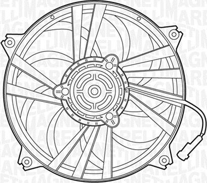 Magneti Marelli 069422291010 - Fen, radiator furqanavto.az