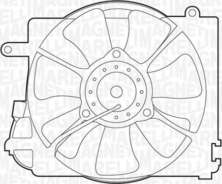 Magneti Marelli 069422293010 - Fen, radiator furqanavto.az