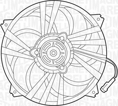 Magneti Marelli 069422292010 - Fen, radiator furqanavto.az