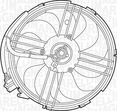 Magneti Marelli 069422264010 - Fen, radiator furqanavto.az