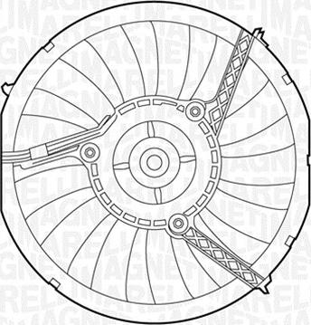 Magneti Marelli 069422265010 - Fen, radiator furqanavto.az