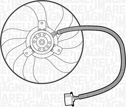 Magneti Marelli 069422266010 - Fen, radiator furqanavto.az