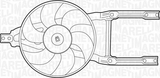 Magneti Marelli 069422204010 - Fen, radiator furqanavto.az