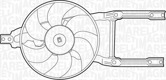 Magneti Marelli 069422205010 - Fen, radiator furqanavto.az