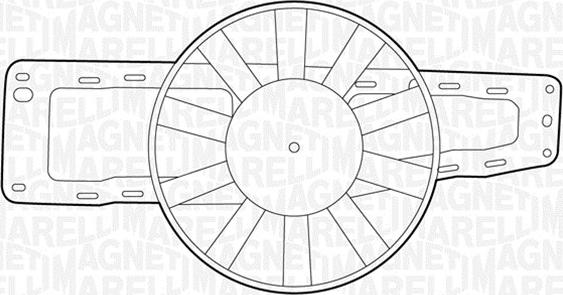 Magneti Marelli 069422217010 - Fen, radiator furqanavto.az