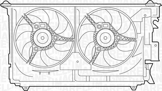 Magneti Marelli 069422284010 - Fen, radiator furqanavto.az