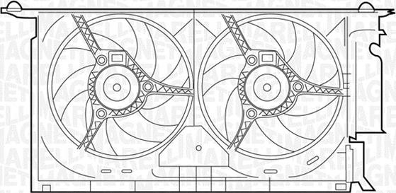 Magneti Marelli 069422285010 - Fen, radiator furqanavto.az