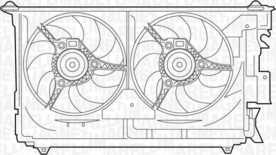 Magneti Marelli 069422283010 - Fen, radiator furqanavto.az