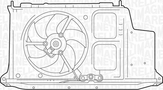 Magneti Marelli 069422282010 - Fen, radiator furqanavto.az