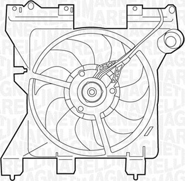 Magneti Marelli 069422287010 - Fen, radiator furqanavto.az