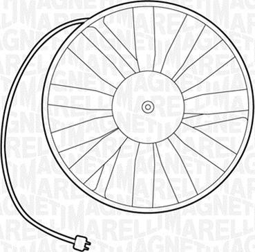 Magneti Marelli 069422235010 - Fen, radiator furqanavto.az