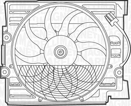 Magneti Marelli 069422276010 - Fen, radiator furqanavto.az