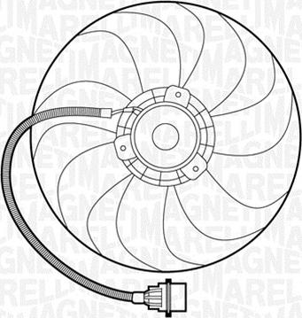 Magneti Marelli 069422272010 - Fen, radiator furqanavto.az