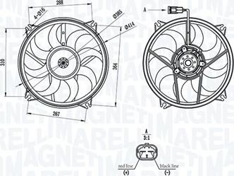 Magneti Marelli 069422708010 - Fen, radiator furqanavto.az