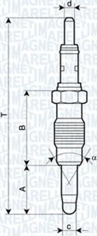 Magneti Marelli 062900011304 - İşıqlandırma şamı furqanavto.az