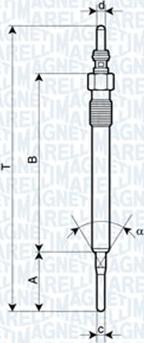 Magneti Marelli 060900620606 - İşıqlandırma şamı furqanavto.az