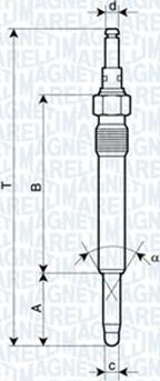 Magneti Marelli 062900003304 - İşıqlandırma şamı furqanavto.az