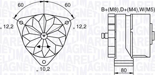 Magneti Marelli 063534699820 - Alternator furqanavto.az