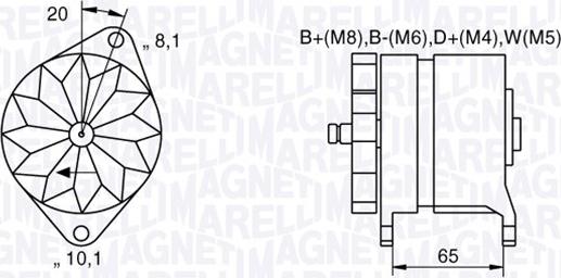 Magneti Marelli 063534681400 - Alternator furqanavto.az