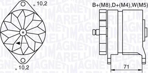 Magneti Marelli 063534681240 - Alternator furqanavto.az