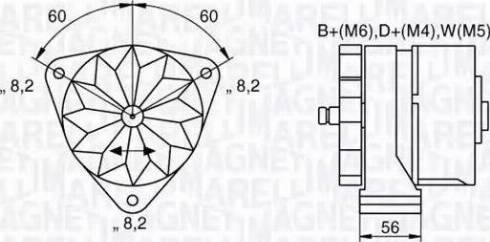 Magneti Marelli 063534897070 - Alternator furqanavto.az