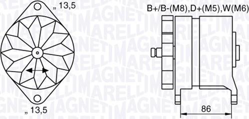 Magneti Marelli 063536895380 - Alternator furqanavto.az