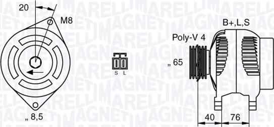 Magneti Marelli 063532623010 - Alternator furqanavto.az