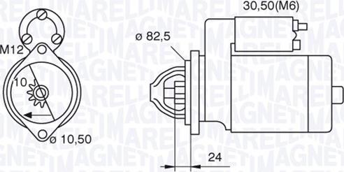 Magneti Marelli 063521090680 - Başlanğıc furqanavto.az