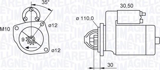 Magneti Marelli 063522187740 - Başlanğıc furqanavto.az