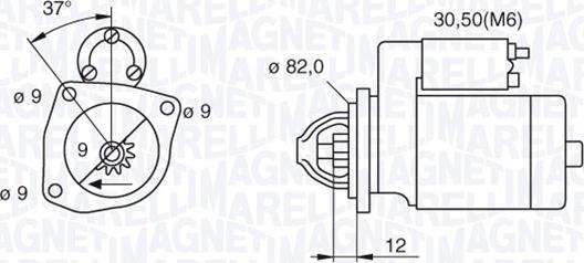 Magneti Marelli 063521092680 - Başlanğıc furqanavto.az