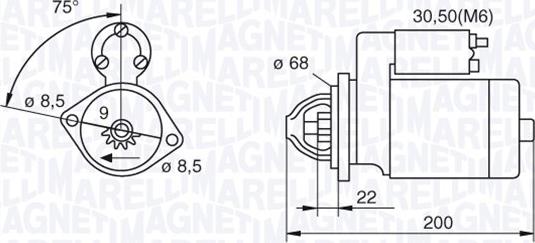 Magneti Marelli 063521074920 - Başlanğıc furqanavto.az