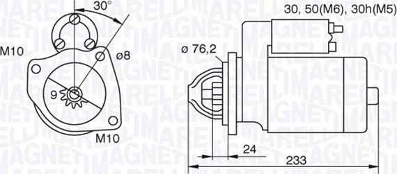 Magneti Marelli 063521074420 - Başlanğıc furqanavto.az