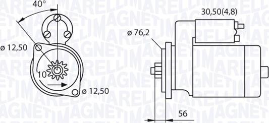 Magneti Marelli 063521230180 - Başlanğıc furqanavto.az