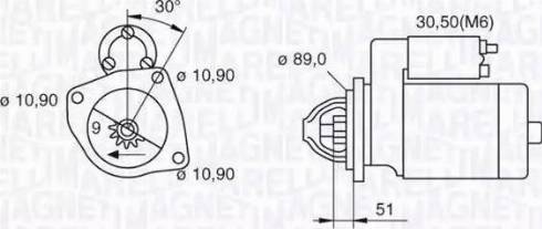 Magneti Marelli 063523683090 - Başlanğıc furqanavto.az