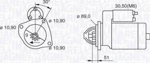 Magneti Marelli 063523673030 - Başlanğıc furqanavto.az