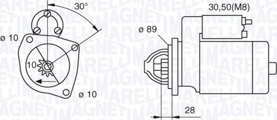 Magneti Marelli 063522188120 - Başlanğıc furqanavto.az