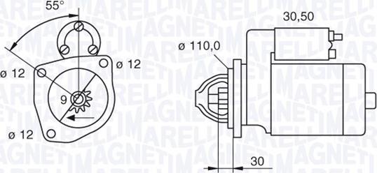 Magneti Marelli 063522235040 - Başlanğıc furqanavto.az