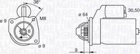 Magneti Marelli 063102018010 - Başlanğıc furqanavto.az