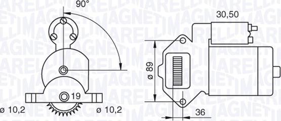 Magneti Marelli 063187051010 - Başlanğıc furqanavto.az