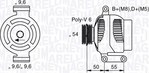 Magneti Marelli 063358062010 - Alternator furqanavto.az