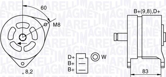 Magneti Marelli 063324264010 - Alternator furqanavto.az