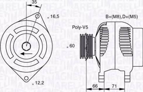 Magneti Marelli 063321625010 - Alternator furqanavto.az