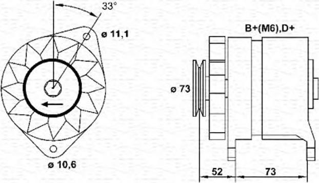 Magneti Marelli 063 32 102 301 0 - Alternator furqanavto.az