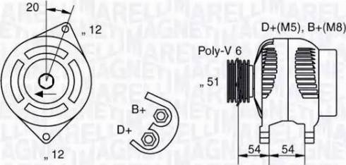 Magneti Marelli 063321839010 - Alternator furqanavto.az