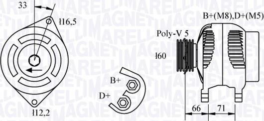 Magneti Marelli 063321328010 - Alternator furqanavto.az