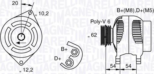 Magneti Marelli 063321729010 - Alternator furqanavto.az