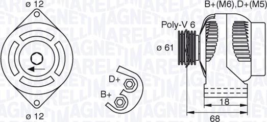 Magneti Marelli 063377492010 - Alternator furqanavto.az