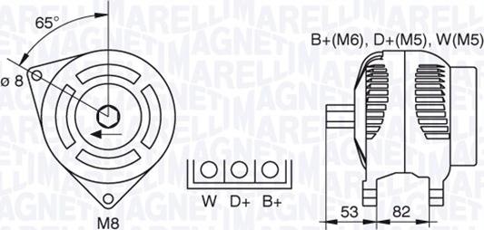 Magneti Marelli 063377463010 - Alternator furqanavto.az